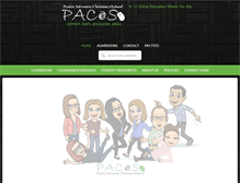 Tablet Screenshot of pacescanada.org